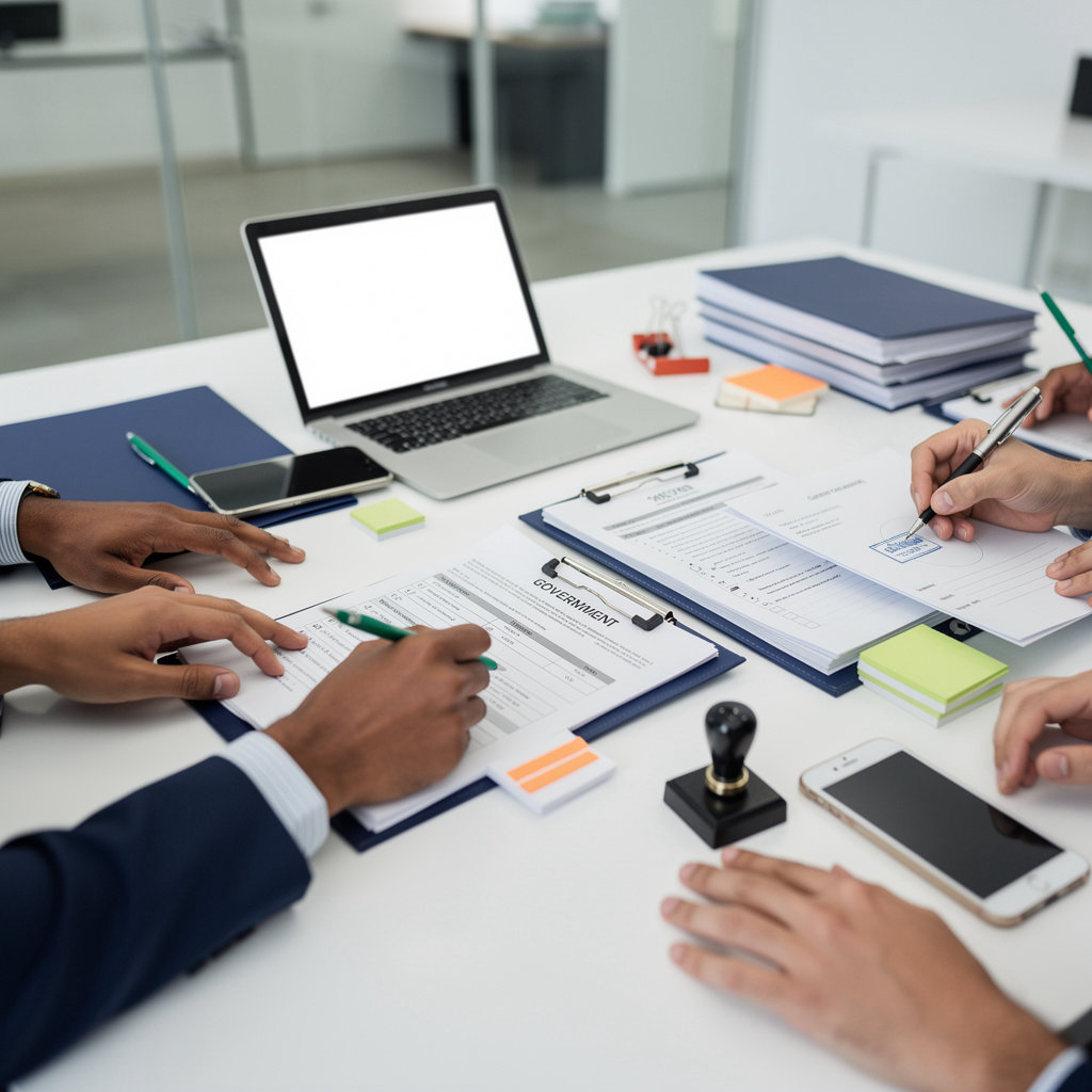 The Right Path professional team delivering government services expertise across Saudi Arabia